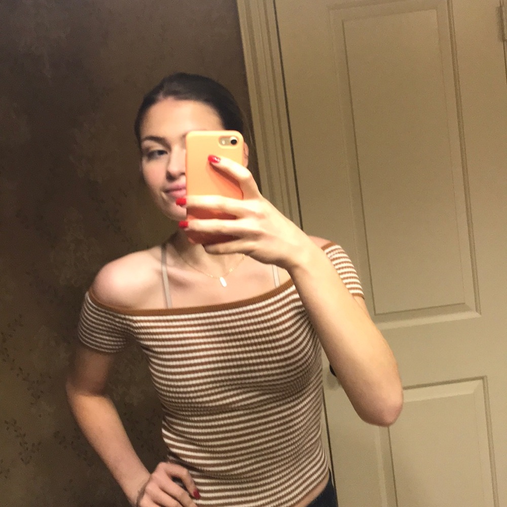 A madewell ribbed top